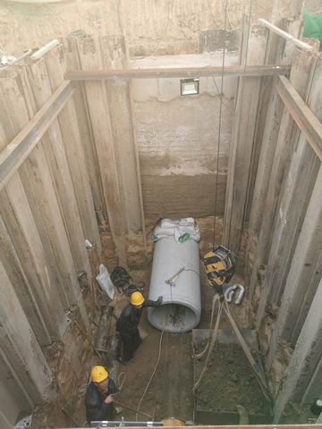 非開挖拉管、頂管施工