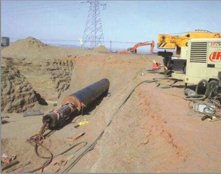 非開挖拉管、頂管施工